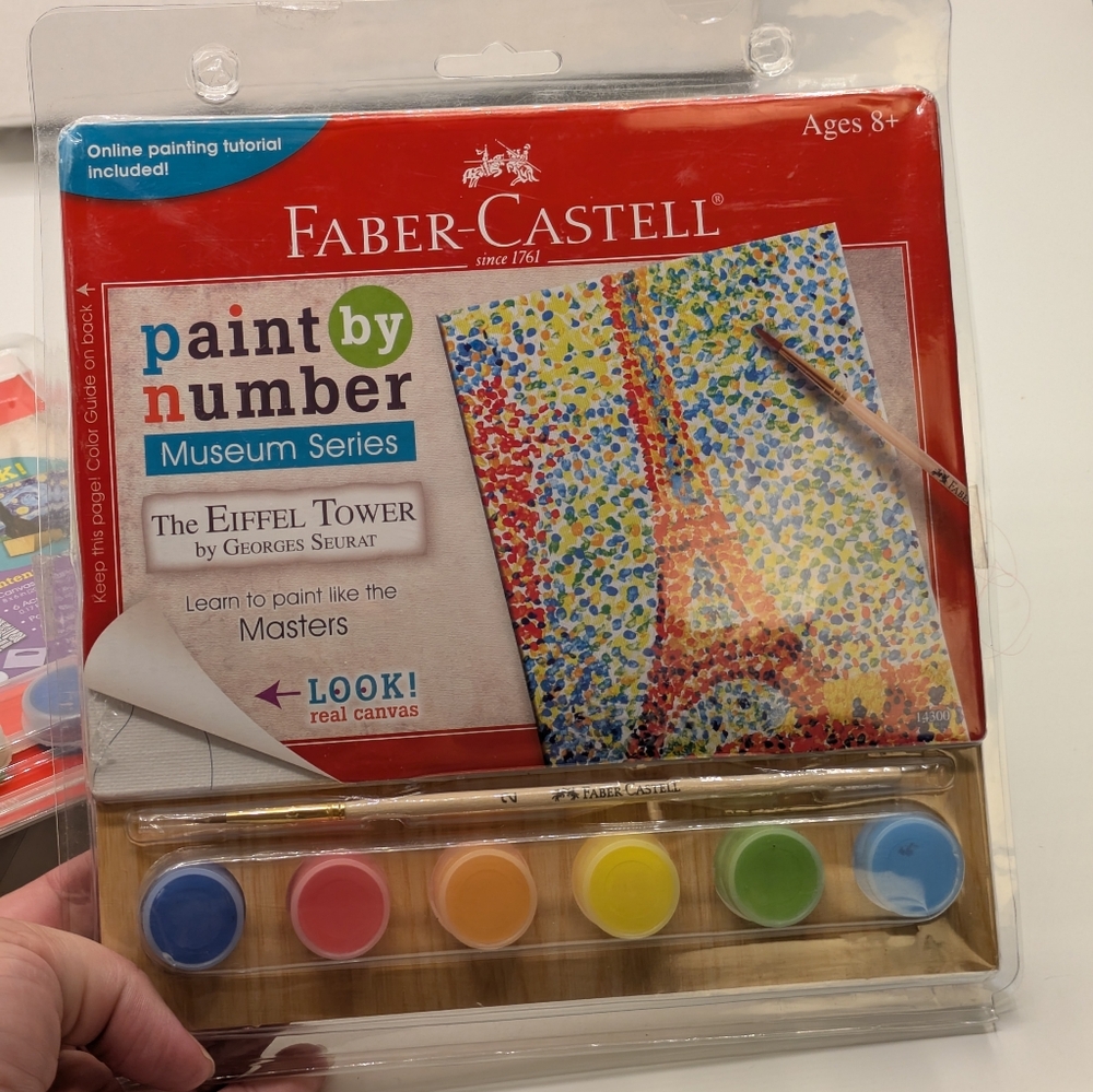 Faber-Castell Paint by Number Set Eiffel Tower